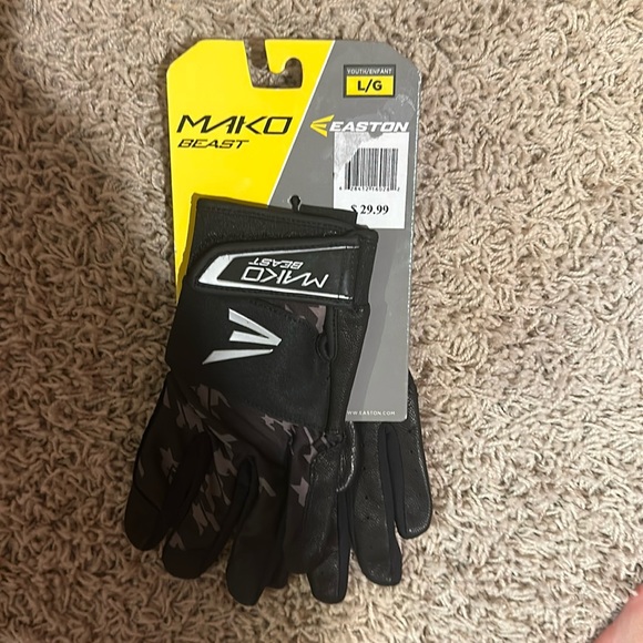 Easton Other - New with Tags Easton Mako Beast Batting Gloves